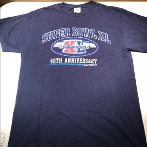 Vintage Official NFL super Bowl 40 Medium T-shirt
